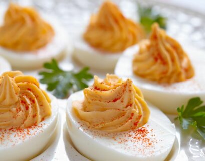 how long are deviled eggs good for in the fridge