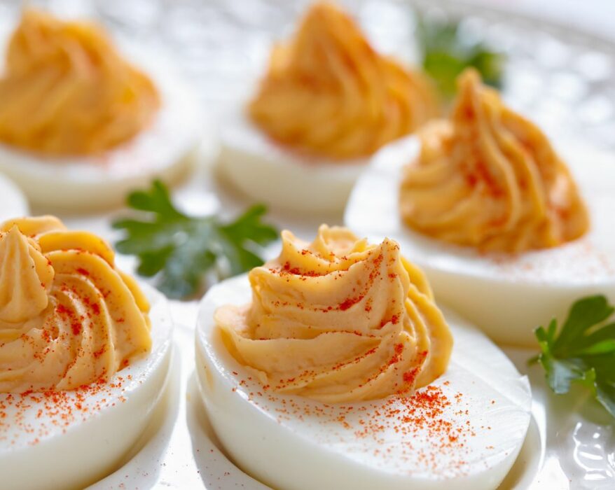 how long are deviled eggs good for in the fridge